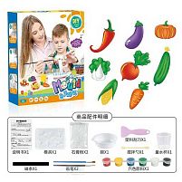 Набір для творчості 168-23 C гіпс, форми для створення фігурок, магнітна стрічка, фарби, інструменти, в коробці