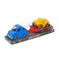 Набір авто "Kid cars Sport" 3 ел. на планшетці (пікап + квадроцикл) 39825 "Tigres"