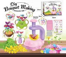 Набір для творчості SY 025 A інструмент, ваза, заготовки для квітів, аксесуари, в коробці