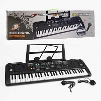 Синтезатор MQ 6181 Штрихкод=97084 61 клавіша, мікрофон, регулювання гучності, дисплей, мелодії, запис та відтворення звуків, працює від мережі та