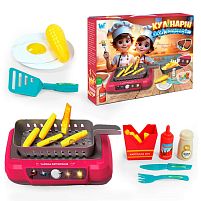 Кулінарні експерименти 24299 "WToys", підсвічування, звукові ефекти, 13 аксесуарів, продукти змінюють колір, кухонне начиння, в коробці