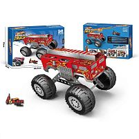 Конструктор металевий 124-9 “Автомобіль”, інструменти, в коробці