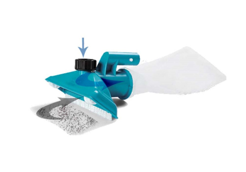 Набір для чищення басейну Intex 29056 (підходить до телескопічної ручки Ø26.2 мм, Intex 29054) фото 6