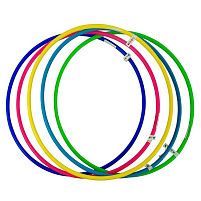 Обруч 0181 кольоровий 4 великий ЦІНА ЗА ЗВ’ЯЗКУ, У ЗВ’ЯЦІ 10 ШТУК d=90см "BAMSIC"