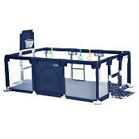 Намет-манеж Bambi MR 1338-BL (63/104*132*230 см, тканина: Oxford 150D, баскетбольне кільце Ø20 см, 4 ручки, вхід із застібкою-блискавкою, поліестер)