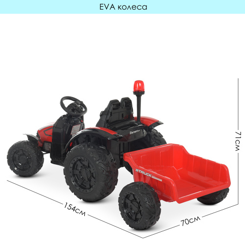 Електромобіль дитячий Bambi Racer M 4573EBLR-3 «Трактор» фото 8