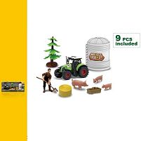 Ферма 550-26 K трактор, інерційний механізм, фігурки, звукові ефекти, підсвічування, в коробці