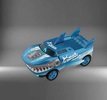 Машина YY 2323 мелодія, підсвічування, колесо вільного ходу, парогенератор, в коробці