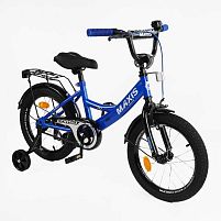 Велосипед дитячий двоколісний 18" Corso MAXIS CL-18007 ручне гальмо, дзвіночок, додаткові колеса, ЗІБРАНИЙ НА 75%, в коробці