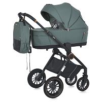 Коляска дитяча прогулянкова El Camino ME 1100-1 ERA Khaki Green (універсальна, 2в1)