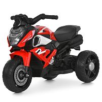 Електромотоцикл дитячий триколісний Bambi Racer M 6262EL-3 (колеса: Ø10.2"/EVA, акк. 12V/7Ah, мотор: 2*12V/25W, до 5 км/г, до 30 кг)