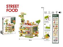 Супермаркет 922-218 висота 87 см, 105 елементів, підсвічування, звук, каса відчиняється, продукти, баночки і склянки, в коробці