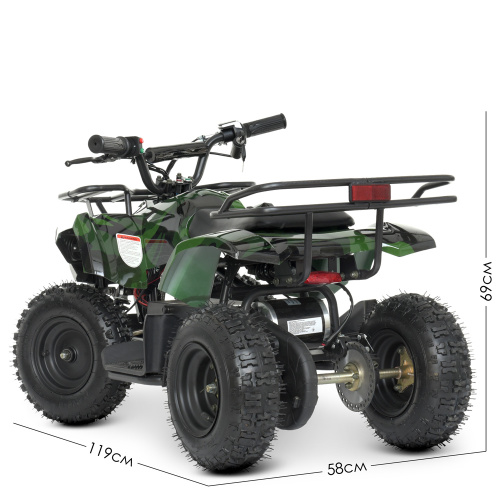 Електроквадроцикл дитячий Bambi Racer HB-ATV800AS-10 фото 9