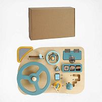 Бізіборд C 64852 імітація керування машиною, 10 елементів, в коробці