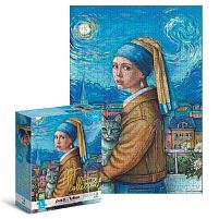 Пазл Easy-L "Дівчина з перловою сережкою" 300680 "DoDo", 500 елементів, в коробці