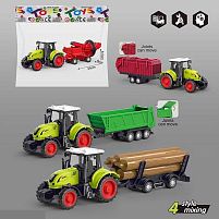 Трактор 706-25 4 види, інерція, у пакеті, ВИДАЄТЬСЯ ТІЛЬКИ МІКС ВИДІВ