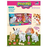 Улюбленць MC 1066 ходить, рухає головою та хвостом, відтворює характерні звуки, переноска, аксесуари, в коробці