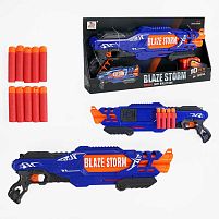 Автомат ZC 7111 10 мягких патронов с пластиковым наконечникам, держатель для патронов, в коробке