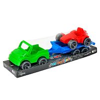 Набір авто "Kid cars Sport" 3 ел. на планшетці (джип + баггі) 39826 "Tigres"