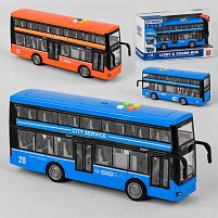 Автобус WY 912 AB 2 види, інерція, світло, звук, в коробці
