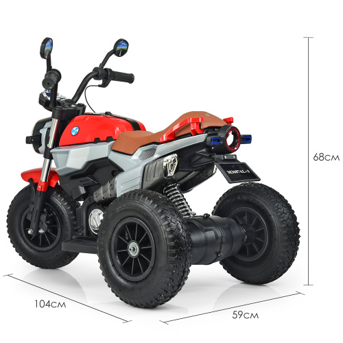 Електромотоцикл дитячий Bambi Racer M 3687AL-3 фото 4