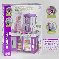 Кухня 922-47 53 предмети, світло, звук, тече водичка, в коробці