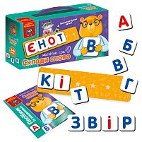 Гра розвиваюча Vladi Toys VT 5202-11 магнітна "Склади слово", в коробці