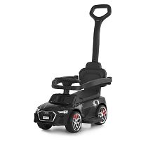 Каталка-толокар Bambi M 6254EL-2 (колеса: Ø5,5"/EVA, батьк. ручка, страхувальний бампер, сидіння: екошкіра, музика, до 30 кг)
