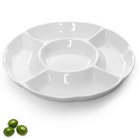 Мінажниця порцеляна 10" (25.5см) Stenson (MC2645-10)