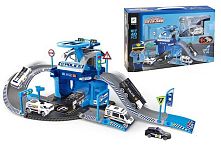 Гараж 660 А-86 "Поліція", 40 деталей, 2 поверхи, в коробці