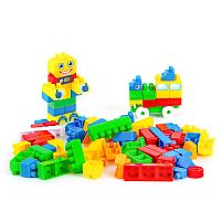 Конструктор "Mini Blocks №2" (105 деталей) 116/2 "Bamsic", наліпки, в пакеті