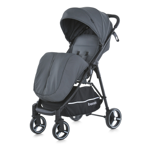 Коляска дитяча прогулянкова Bambi M 4249-2 Gray Matt фото 3