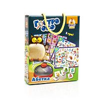 Гра зі дзвоником "Гостре око. Абетка" VT8010-14 укр "Vladi Toys", в коробці