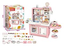 Кухня 100 T-4 висота - 98 см, звук, музика, підсвічування, парогенератор, мийка з подачею води, посуд, прилади, продукти, в коробці