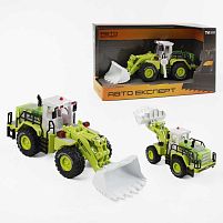 Спецтехніка TK-76098 "Авто Експерт", металопластик, 1:40, звук, світло, інерція, рухомі елементи, в коробці