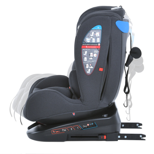 Автокрісло дитяче El Camino ME 1114 EVEREST Dark Gray фото 15