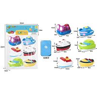 Набір пискавок YRB 06-9 6 фігурок, гумові, в пакеті