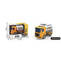 Спецтехніка RL 589-11 G 3 "Автоцистерна", інерційний механізм, довжина 16 см, гумові колеса, рухомі елементи, в коробці