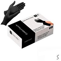 Рукавички нітрилові M Golden Touch 3.7г нестерильні текстуровані б/п 50пар/уп Stenson HFN-123352M