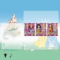 Набір ляльок K 065 X-2 2 ляльки, принцеси, музичний чіп, висота 32 см, в коробці, ВИДАЄТЬСЯ МІКС ВИДІВ