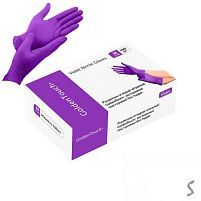 Рукавички нітрилові M Golden Touch 3.7г нестерильні текстуровані б/п 50пар/уп Stenson HFN-122352M