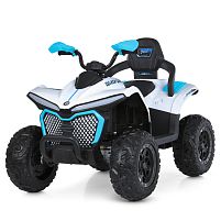 Електроквадроцикл дитячий Bambi Racer M 6222EBLR-1-4 (колеса: Ø13,4"/EVA, акк. 12V/10Ah, мотор: 4*12V/35W, до 4 км/г, до 30 кг)