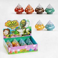 Лизун C 57865 ЦІНА ЗА 12 ШТУК В БЛОЦІ "Poo", перламутровий