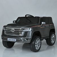 Електромобіль дитячий Bambi Racer M 6146EBLRS-11 «Toyota Land Cruiser» (позашлях., колеса: EVA, акк. 12V/10Ah, мотор: 4*45W/12V, до 7 км/г, до 30 кг)