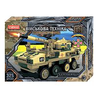 Конструктор “Військова техніка" 45332 "Teko", 325 деталей, самохідна артилерійська установка Stryker M1128, в коробці