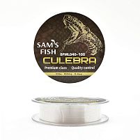 Лісочка "Culebra" 100м*0.4мм Sams Fish (SFML040-100)
