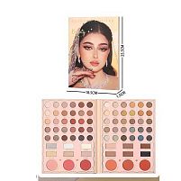 Косметика IG 3070 60 кольорів тіней, хайлайтери, рум'яна, у коробці