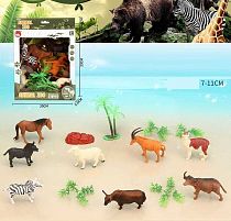 Набір тварин 3309-26 8 фігурок, в коробці