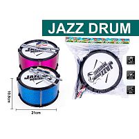 Барабан 3766 2 кольори, барабанні палички, стрічка, в пакеті