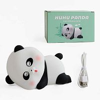 Нічник C 71568 7 кольорів підсвічування, 2 режими теплого світла, USB Type-C, таймер, силіконовий, в коробці